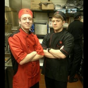 Red Chick-Fil-A kitchen chef hat